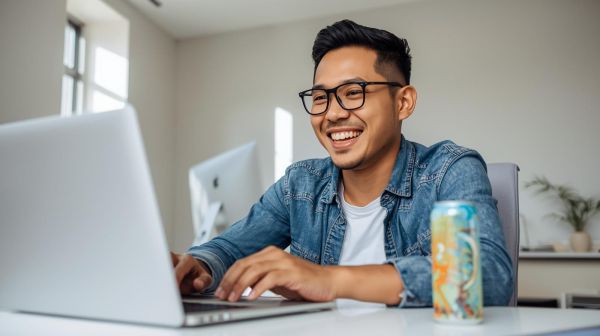 Online capital solutions for entrepreneurs 2 man inventing on his computer 