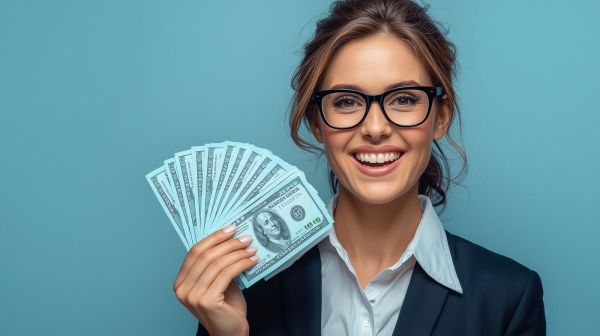 alternative financing for service businesses 3 pretty young lady holding up usd cash